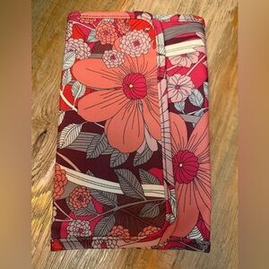 Vera Bradley Pink Purple Travel Jewelry Organizer LNWOT Pretty Fall Colors